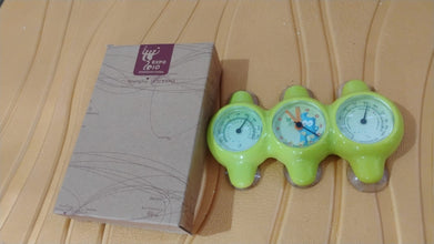 Plastic 3 in 1 Precision Desktop Clock (1 Pc) the24kgal