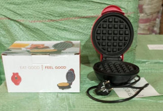 Mini Waffle Maker Machine Waffle Iron Home Appliances Kitchen Gift Easy To Clean, On-Stick Surfaces, Perfect Breakfast, Dessert, Sandwich, Cakes, Other Snacks Machine the24kgal