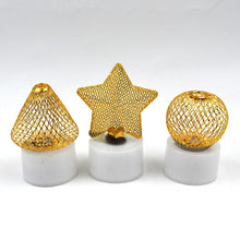 Flameless and Smokeless Decorative Candles Acrylic Led Tea Light Candle for Gifting, House, Light (3 Pc Set) the24kgal