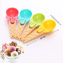 2-Piece Plastic Ice Cream & Watermelon Scooper with Trigger Dipper the24kgal