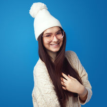 Big Soft Winter Cap, Woolen Inside Fur Beanie Cap (1 Pc / Mix Design & Color) the24kgal