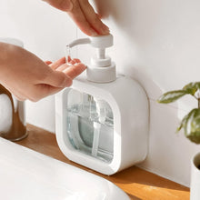 Snap sink Dispenser Plastic Clear Empty Pump Lotion Bottles (1 Set) the24kgal