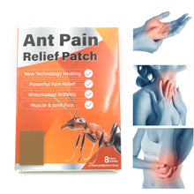 Ant Pain Relief Patch - Pack of 8 Patches | Instant Relief from Muscular Pain & Joint Pain| Natural Pain Relief Patches | Powerful Pain Relief, No Side Effects the24kgal
