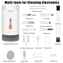20-in-1 Keyboard Cleaner Kit – Electronic Cleaning Brush, Spray & Tools for Laptop, Phone, Camera & More the24kgal