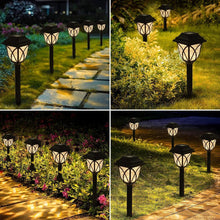 Solar Pathway Lights Outdoor Garden Lights (2 Pcs Set) the24kgal
