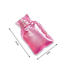 Simple Pink small Hot Water Bag with Cover for Pain Relief, Neck, Shoulder Pain and Hand, Feet Warmer, Menstrual Cramps. the24kgal