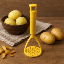 Kitchen Food Masher | Heavy Duty Masher for Fruits, Veggies & Potatoes | Soft Grip Handle (1 Pc) the24kgal