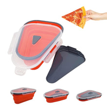 Reusable Expandable Pizza Storage Container with 5 Microwavable Trays – Adjustable for Home & Outdoor Use the24kgal
