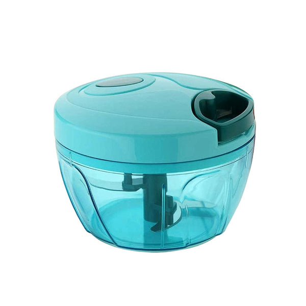 3 Blades Handy Chopper and Slicer Used Widely for chopping and Slicing (450 ML / 1 Pc) the24kgal