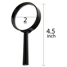 Real Glass Magnifying Lens for Reading, Breakage-Proof (50 mm) the24kgal