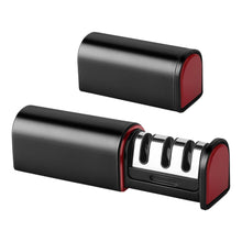 3-Stage Knife Sharpener, Knife grinder Three-sided blade for both water (1 Pc) the24kgal