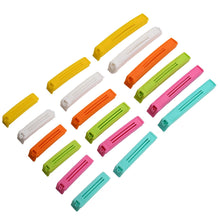 Food Bag Clip Sealer – Airtight Plastic Clips for Snacks, Kitchen & Camping (18 Pc Set) the24kgal