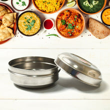 Multi-Purpose Stainless Steel Round Shape Tiffin Box the24kgal