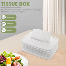 Simple Silicone Tissue Holder – Cube/Cylinder Tissue Box for Bathroom, Office, Car & Bedroom the24kgal