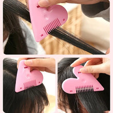 Heart Shape Plastic Hair Cutting Scissors (1 Pc / With Card Packing) the24kgal