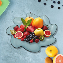 Flower Shape Kids Plastic Plate - Multipurpose for Dinner, Snacks & Party Supplies (1pc) the24kgal