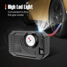 Tire Inflator Portable Air Compressor 12V Small Air Pump for Car Tires Bicycle Balloons, Cars, Bike, Bicycles and Other Inflatables with LED Light (12V) the24kgal