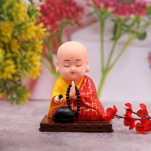 Solar Powered Sitting Buddha Statue,  Moving Head and Hand (1 Pc / Big) the24kgal