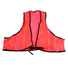 Economy PVC Safety Vest – Soft Vinyl, Tie Closure, High Visibility the24kgal