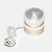3D Crystal Ball lamps With Base (1 Pc) the24kgal