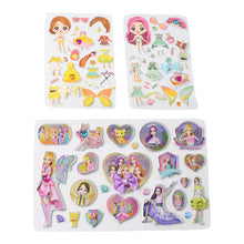 Multipurpose Adhesive 3D Stickers (1 Sheet / Mix Design) the24kgal