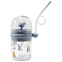 Whale Spray Sippy Cup (1 Pc): Straw, Lid, Spill-Proof, Fun Water Play the24kgal