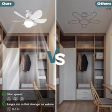 40W LED Ceiling Fan Remote Control the24kgal