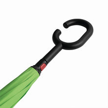 Foldable UV & Rain Umbrella with C-Shaped Handle – Kids (1 Pc / Mix Color) the24kgal