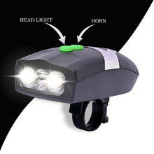 Bicycle 3 LED White Headlight Lamp (1 Pc / Battery not included) the24kgal