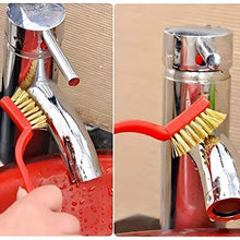 Mini Wire Brush Set - Brass, Nylon, Steel for Cleaning & Rust Removal (3 Pcs Set) the24kgal