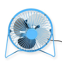 USB Table Desk Personal Metal Electronic Fan, Compatible with Computers, Laptops, Student Dormitory, Suitable For Office, School Use (1 Pc) the24kgal