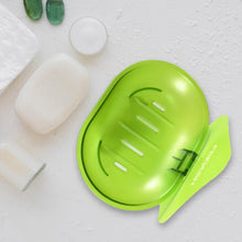 Plastic Soap Dish Holder for Bathroom Shower Wall Mounted Self Adhesive Soap Holder Saver Tray-Plastic Sponge Holder for Kitchen Storage Rack Soap Box, Bathroom ,Sabudani the24kgal