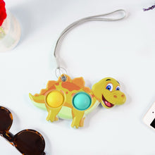 Silicone Push Bubble Fidget Keychain Toy (1 Pc) the24kgal