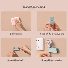 Pig Plug Wire Organizer Cable Holder Clips with Self-Adhesive Pad (4 Pcs Set) the24kgal