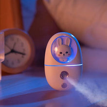 USB Rechargeable Bunny Design Mini Humidifier & Mist Sprayer the24kgal