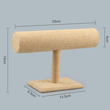 Jewelry Display Rack Bracelet Display Portable Bracelet Stand Jewelry Stand Organizer T Bar Stand Dispaly Rack Jewelry Display Stand Watch T- Flower Display Stand Appendix Necklace (1 pc) the24kgal