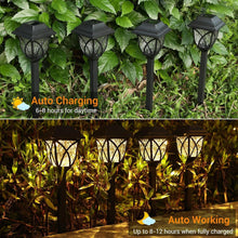 Solar Pathway Lights Outdoor Garden Lights (2 Pcs Set) the24kgal