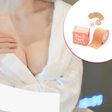 Boob Tape with Nipple Covers: Cotton, Breathable, Lift & Support (5m, 10 Pairs) the24kgal