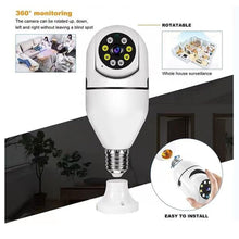 V380 Pro Fisheye 360 Degree Panoramic Wireless WiFi IP CCTV Security Camera (Pack of 1) the24kgal