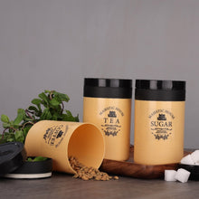 Airtight Containers – For Tea, Coffee, Sugar & More (3 Pcs Set) the24kgal
