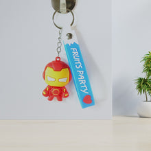 Cute Cartoon Silicone 3D Key Chain with Metal Hook & Strap (Pack of 1) the24kgal