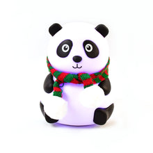 Panda 7-Color LED Silicone Touch Lamp (1 Pc) the24kgal