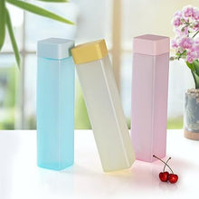 Large Capacity Plastic Water Bottle | Set of 6 | Square Water Bottle (940ml each) the24kgal