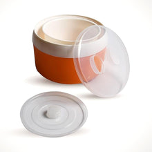 Orange ELECTRONIC YOGURT MAKER, AUTOMATIC YOGURT MAKER MACHINE 1L YOGHURT PLASTIC CONTAINER FOR HOME USE the24kgal