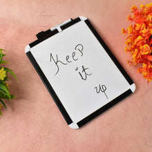 Magnetic White Board, Small Dry-Erase Board (21.6×28 Cm / 1 Set) the24kgal