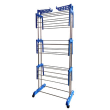 Foldable Stainless Steel Clothes Drying Stand Rack the24kgal