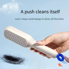 Self-Cleaning Hairbrush – Anti-Static, Detangling, Rotating Massage Comb, Hair accessories the24kgal
