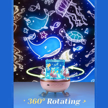 Bunny’s Carousel Rotating LED Night Light the24kgal