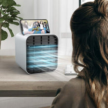 Portable Mini Air Cooler Fan with Water Cooling Function (1 Pc) the24kgal