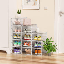 Plastic Stackable Shoe Storage Box (1 Pc) the24kgal